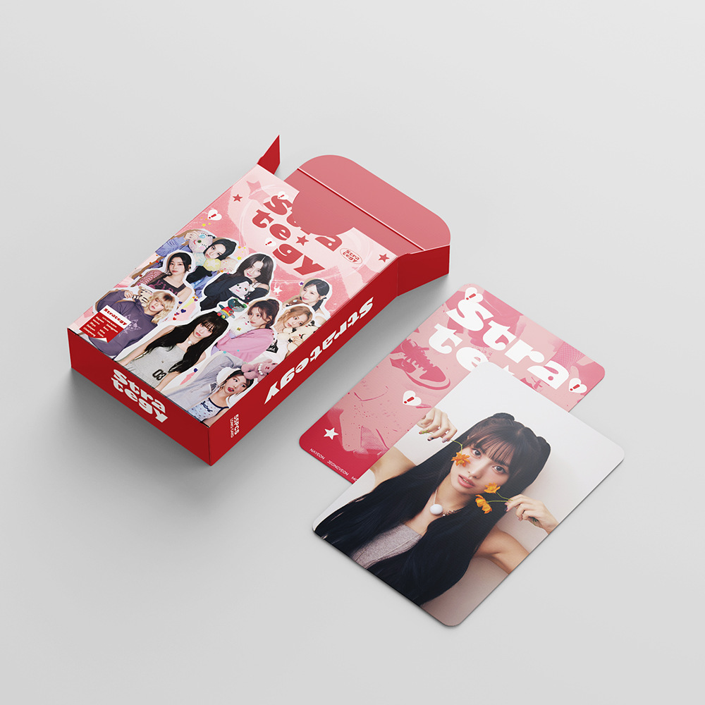 55pcs/set Kpop 2 time STRATEGY Lomo Cards High Quality HD Print 2 time Photo Album Photocards