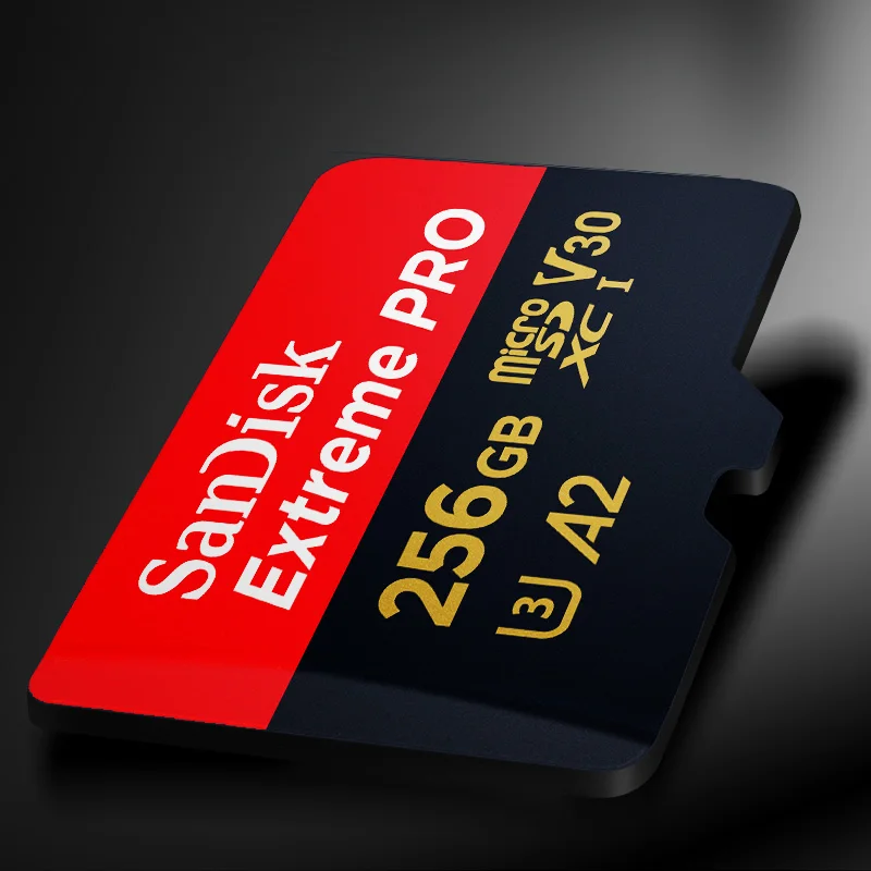 Оригинальная карта Extreme Pro SanDisk 256G 128G 64GB 32GBmicroSDHC SDXC UHS-I TF памяти micro SD 200 МБ/с Class10 U3 с SD-адаптером
