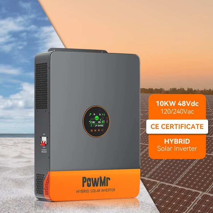 Inversor de fase dividida 10KW 48V MPPT Inversor solar 120/240Vac Inversor solar híbrido de onda senoidal pura