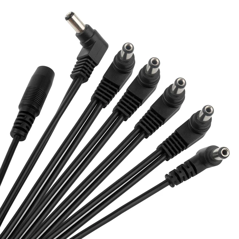 Hoa Cúc Dây Chuyền 1/3/5/6/8 Cách Đàn Guitar Hiệu Ứng Bàn Đạp Phụ Kiện Cáp Cấp Nguồn Cho 9V DC Adapter Cắm