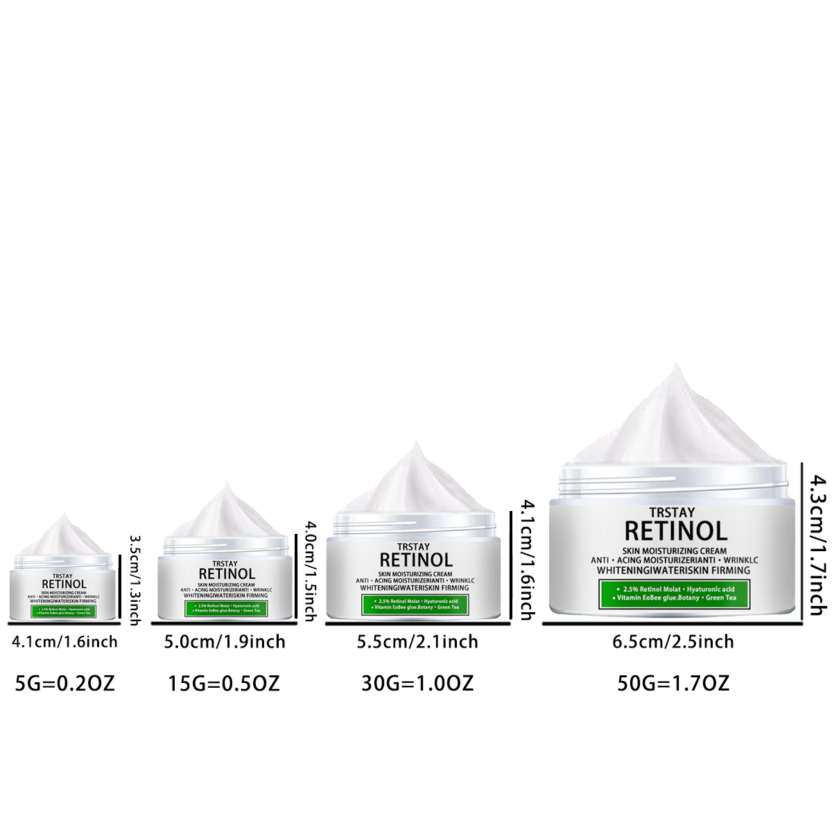 Trstay Retinol Huid Hydraterende Crème Versteviging, Stabiliseren En Hydrateren Van De Huid