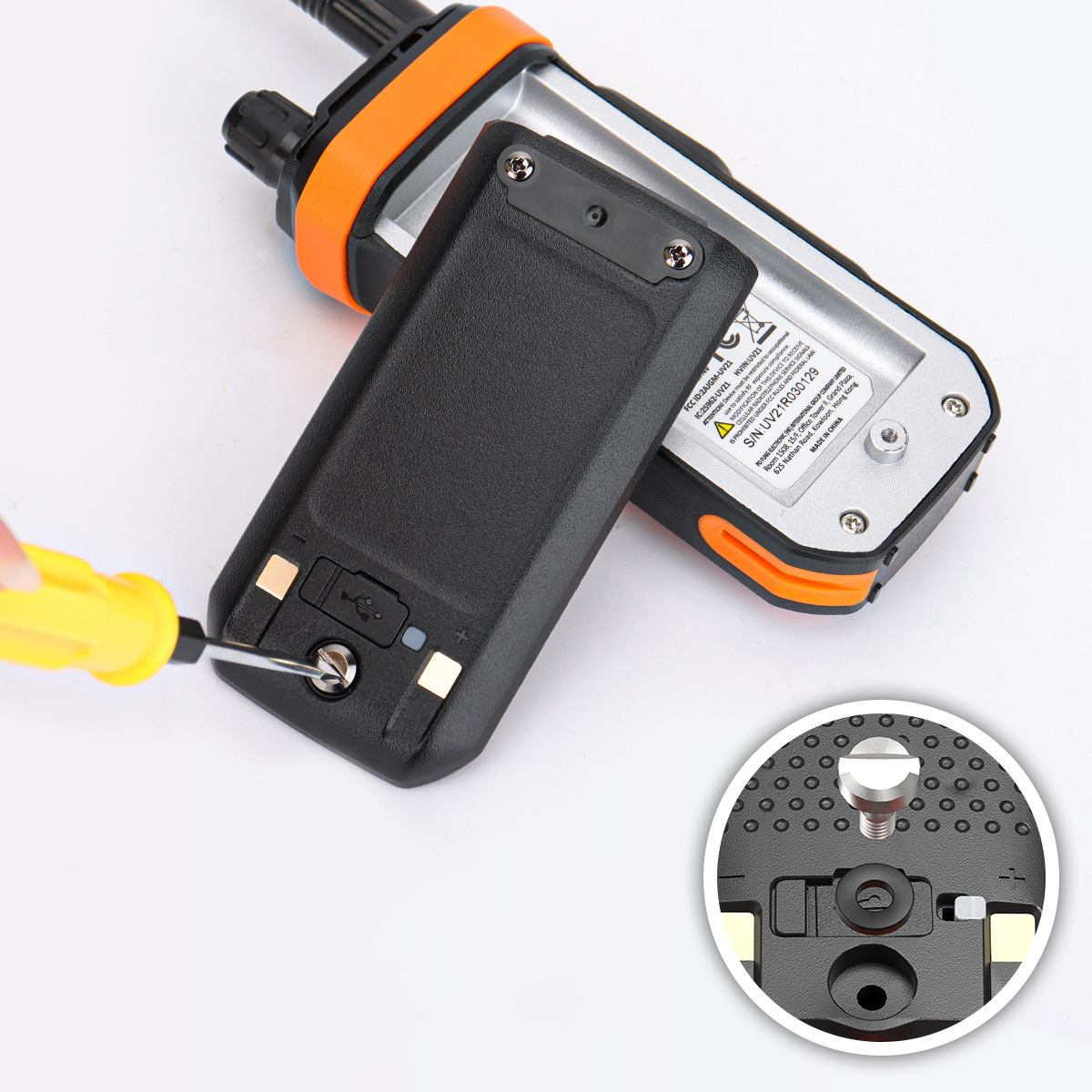 BAOFENG UV-21 Pro V2 Portable Long Range Walkie Talkie Wireless Copy Frequency Two Way Radios UV21 Pro V2 Communication Radios