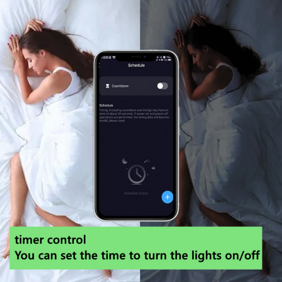 PwwQmm AC220V-110V LED E27 Wireless App 4.0 Bluetooth Smart Bulb Tuya APP Control Dimmable 15W RGB+CW+WW Compatible IOS/Android
