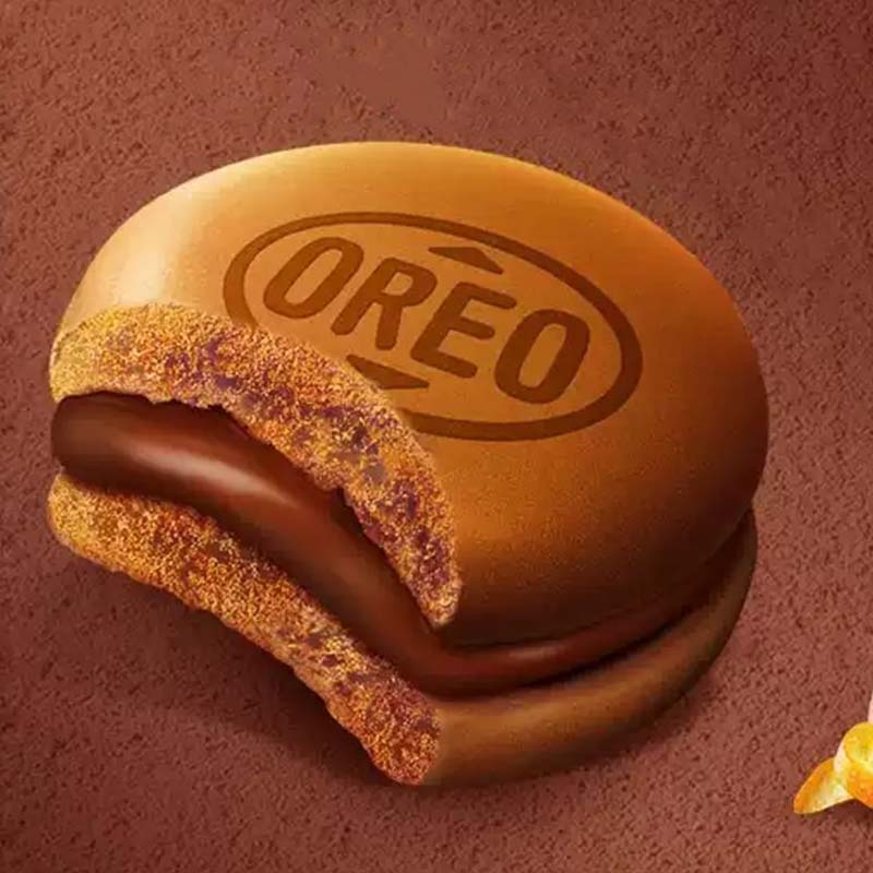 Oreo Cocoa Cake Orange Chocolate Flavor 4 pieces 3.11oz(88g)*2 Packs