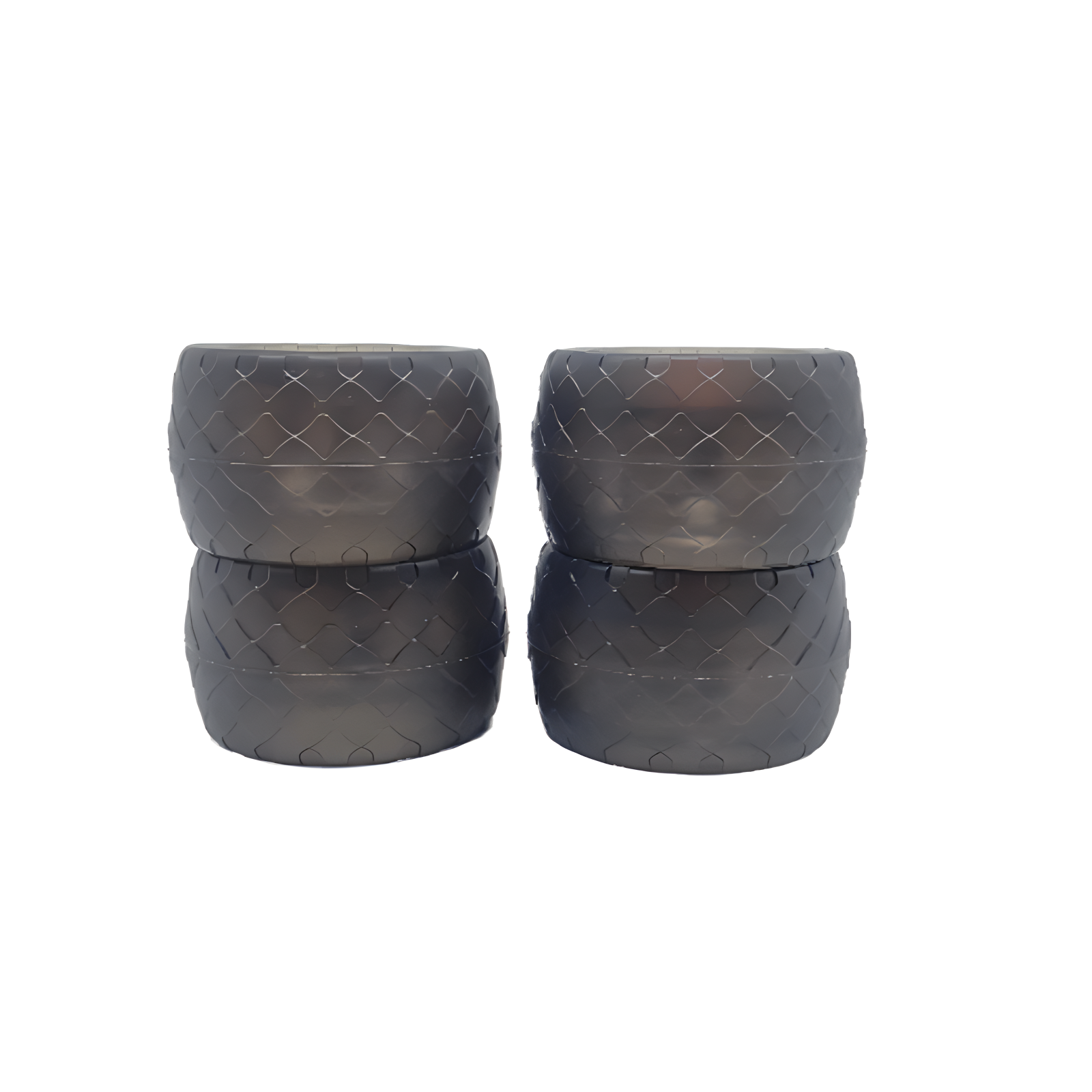 105mm urbano todo terreno fora da estrada rodas de skate elétrico roda do plutônio 78a dureza 85% alta elástica longboard