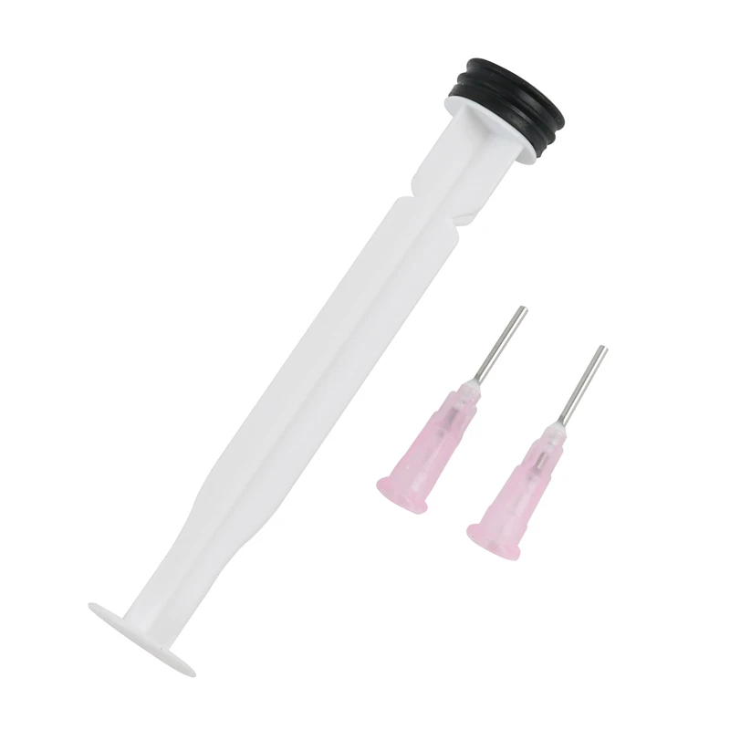 2 pçs/lote 10CC NC-559-ASM-UV Pasta de Fluxo de Solda Agulhas Sem Chumbo Booster Seringa Empurrador Para Celular BGA PCB Reparação de Solda