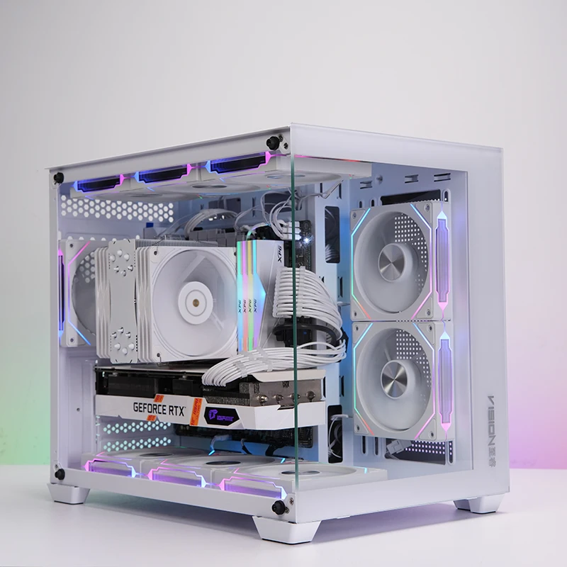 Jungle Leopard Prism 4 RS Case Fan 120mm 5V 3Pin ARGB Cyclic Mirror Light Effect PWM 800-1800RPM Cooling Fan