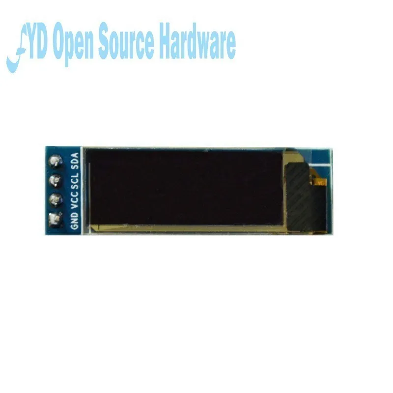 0,91 Zoll 128x32 iic i2c weiß/blau/gelb oled LCD-Display DIY-Modul ssd1306 Treiber ic DC 3,3 V 5V