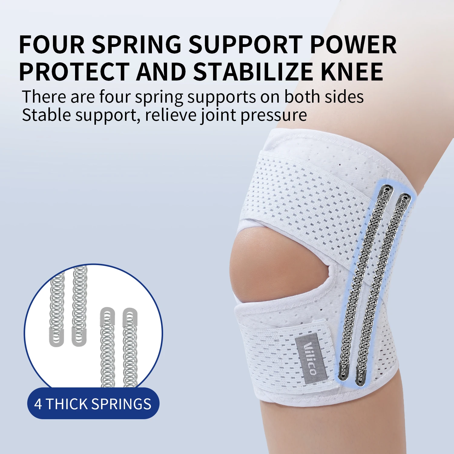 1PC 스포츠 Kneepad 남자 여자 가압 탄성 무릎 패드 관절염 관절 보호대 피트니스 장비 배구 보호대