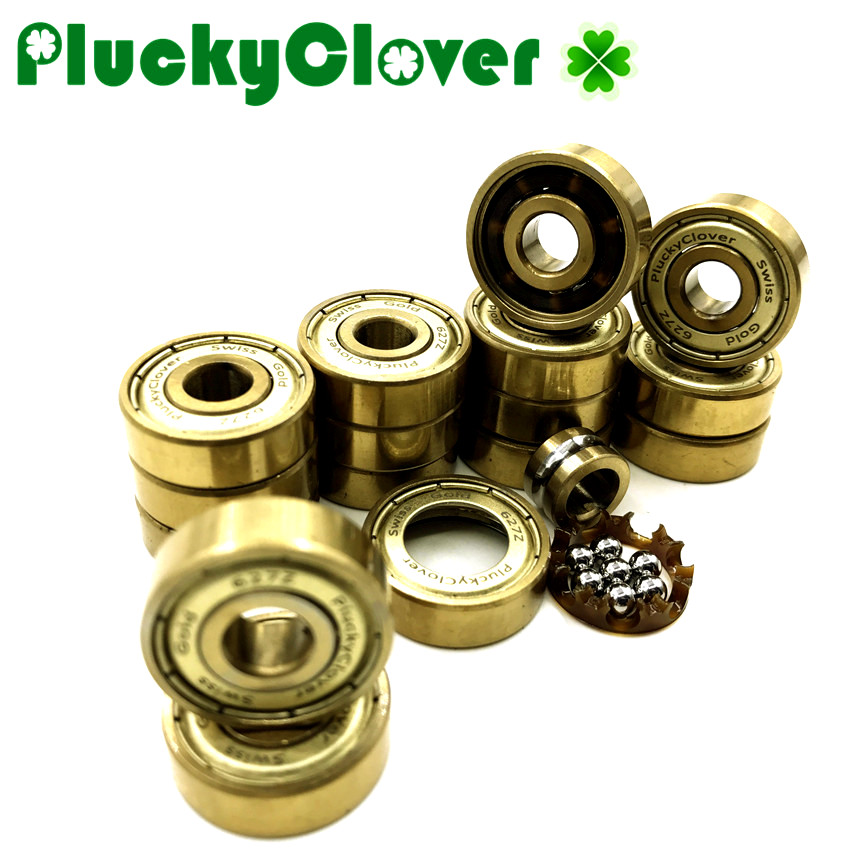 クアッドスケートローラースケート、アーティスティックスケート、ホッケー、アートベアリング、ボア7mm、627、7x22x7mm、16個