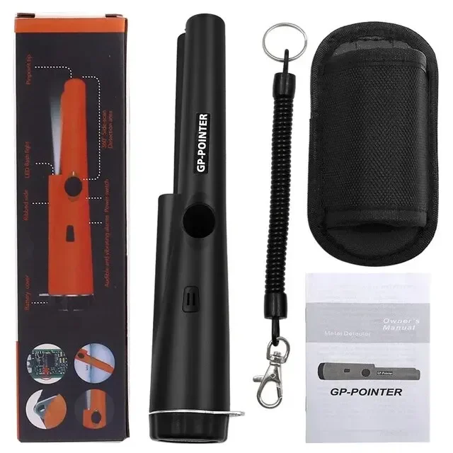 2025 ใหม่ถือเครื่องตรวจจับโลหะ GP ตัวชี้ตําแหน่งที่แม่นยํา Treasure Hunt กันน้ํา Locator POLE Detection LIGHT LED