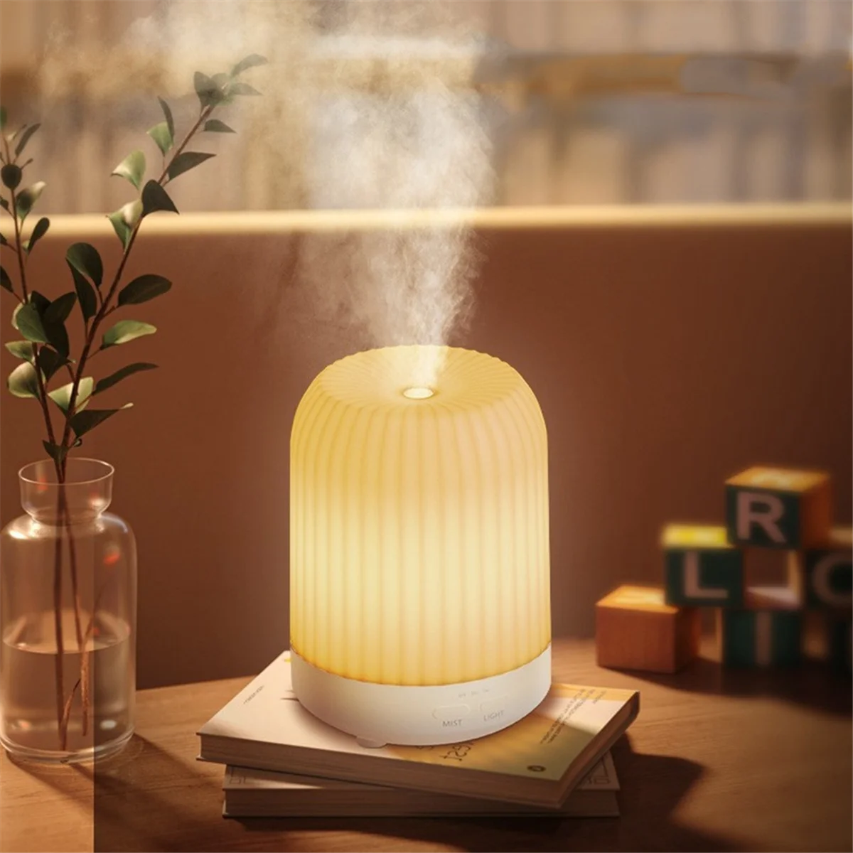 A72P 250ML Aromatherapy Machine LED Light Humidifier USB Silent Essential Oil Diffuser Night Light Misting Air Humidifier,A