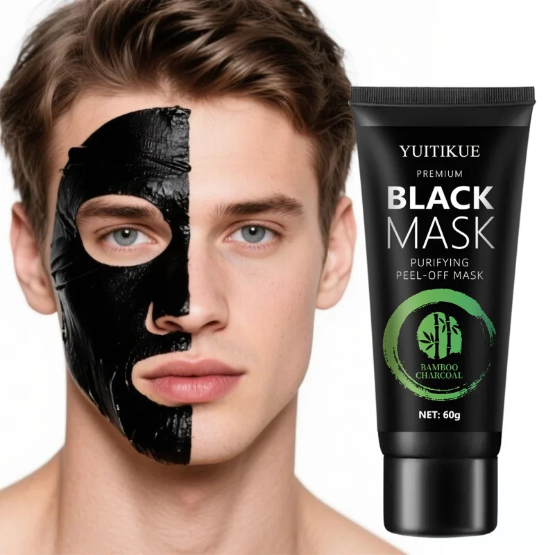 竹炭ブラックヘッドマスク - ティアオフマスクには、アスコルビン酸、ヒアルロン酸、保湿とオイルコントロール、クレンジングが含まれています。