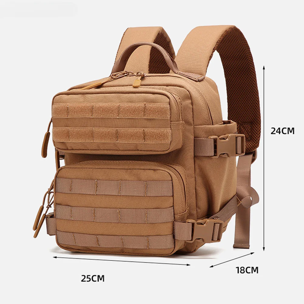 9L スポーツバックパック MOLLE 3 日バグアウトバッグミニアウトドアパック女性男性 EDC キャンプハイキングリュックサック