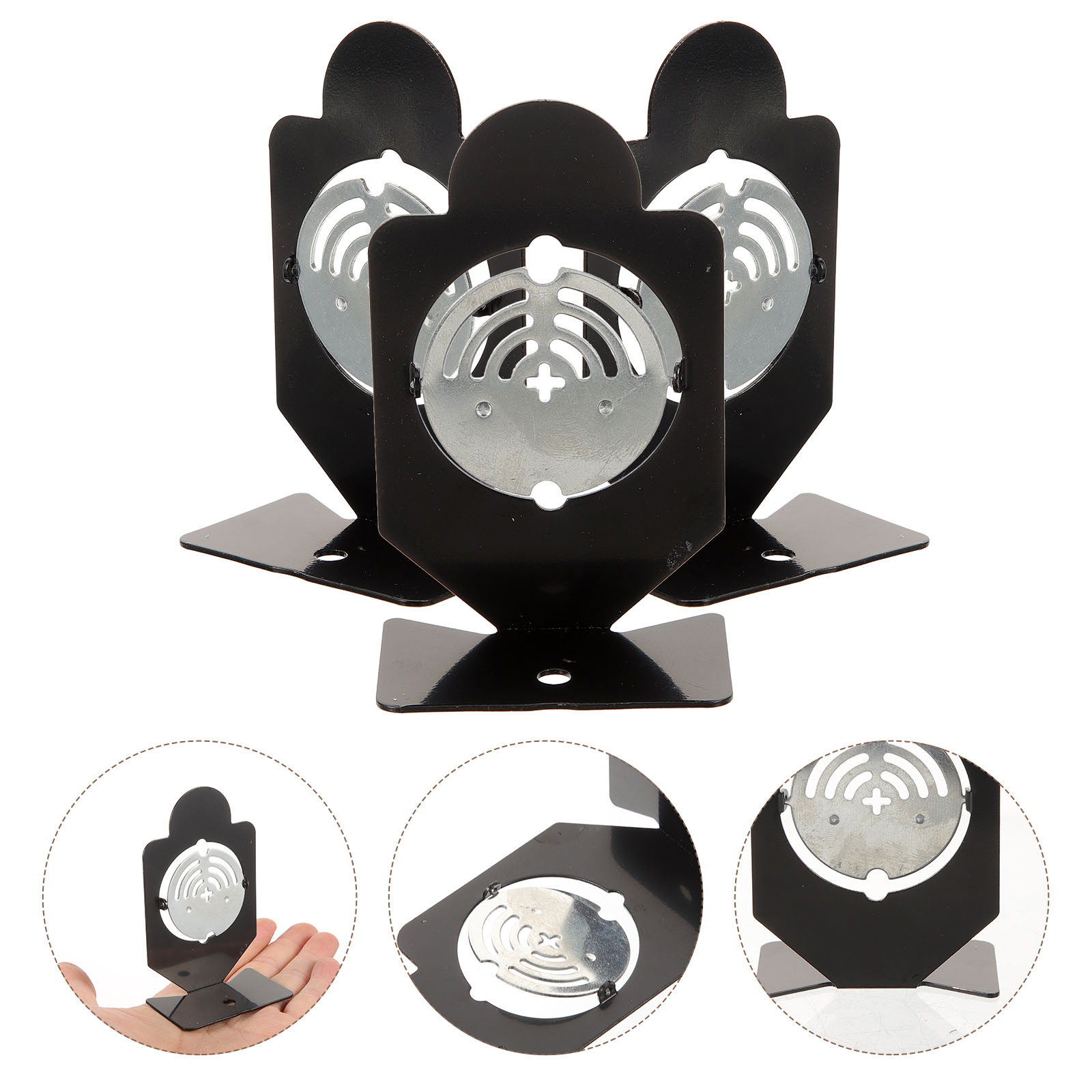 3Pcs Small Shoot Targets Portable Targets Targets Practicing Targets Rotary Exercise for Training Rotary