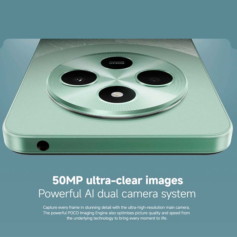 Xiaomi POCO C75, version globale de l'UE, téléphone portable, 6 Go, 128 Go, 8 Go, 256 Go