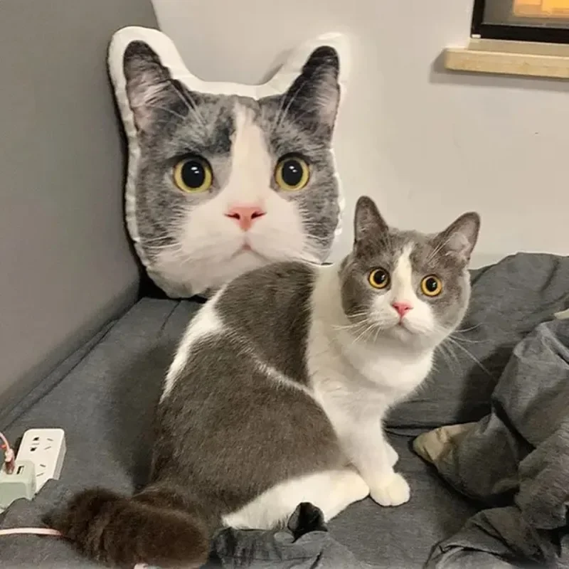 Photo Custom Cushion Personalized Photo DIY Humanoid Cushion Pet Plush Dolls Stuffed Animal Pillows Sofa Car Decor Birthday Gift