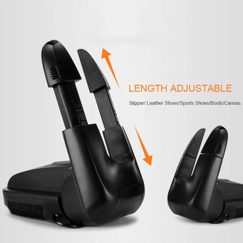 Stiefelschuh-Trockner-Wärmer mit Ozon-Geruchsentfernung, schnell trocknend, faltbare Stiefel-Heizung, Länge verstellbar, für Schuhe, Handschuhe, Socken, Hüte
