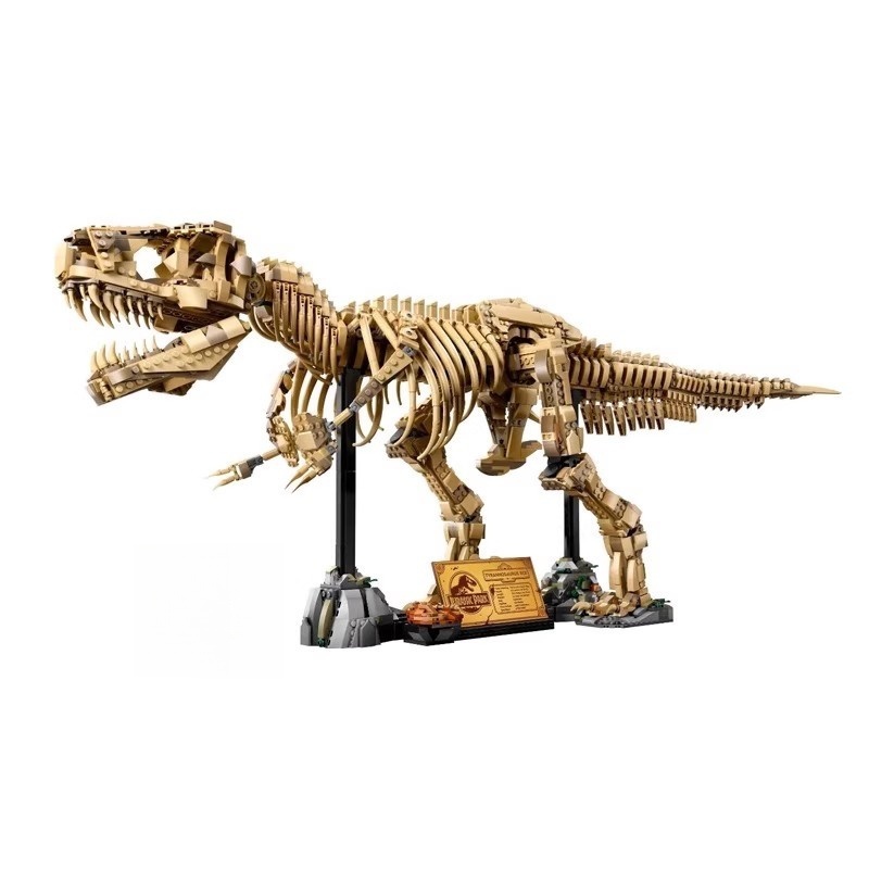 2025 New MOC Tyrannosaurus Rex Fossil Skeleton Model Home Decor Children's Boys' Holiday Gift