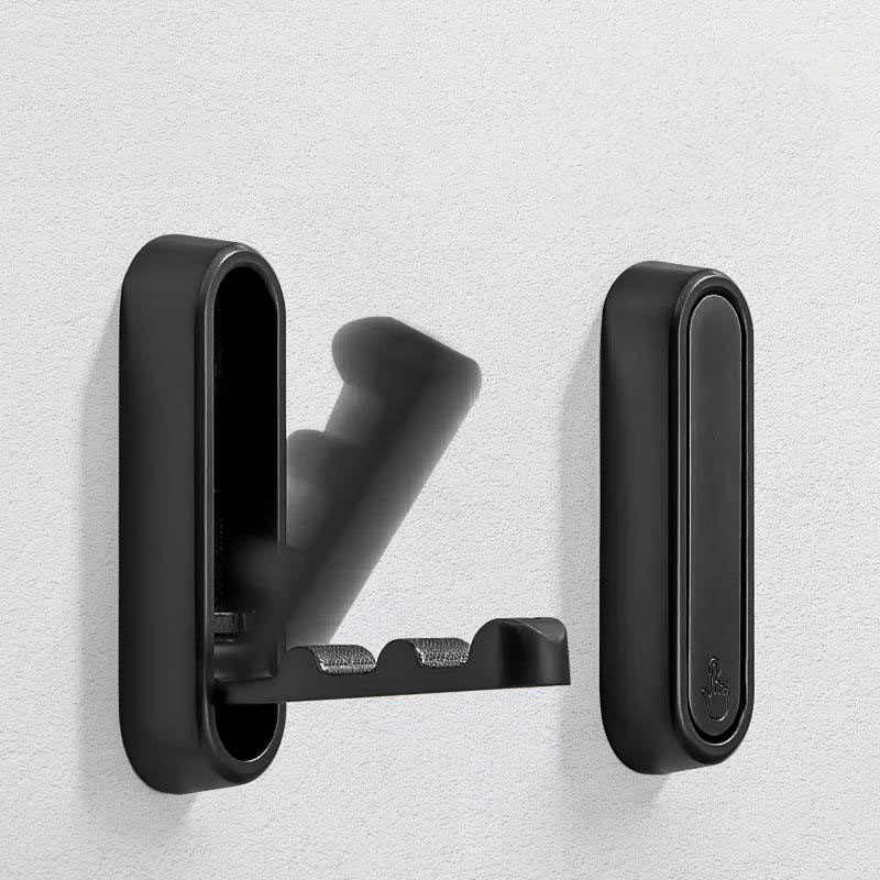 1PCS Aluminium Alloy Foldable Clothes Hook Storage For RV Bathroom Home Camper Caravan RV Interior Organization Accessories