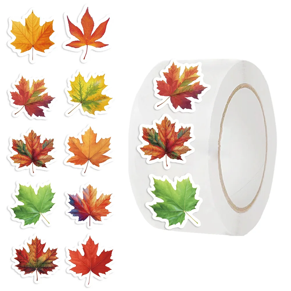 500/1000 pçs folhas de bordo rolo adesivos presente decoração diy telefone scrapbooking garrafas sala à prova dwaterproof água moderna casa adesivos vedação