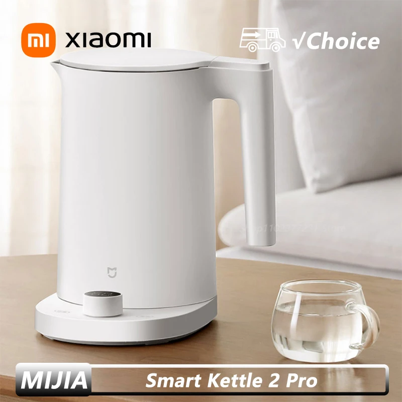 Czajnik elektryczny XIAOMI Smart Kettle 2 Pro, sprzęt kuchenny, wyświetlacz LED, inteligentna stabilizacja temperatury 24h, samowar, aplikacja MIJIA