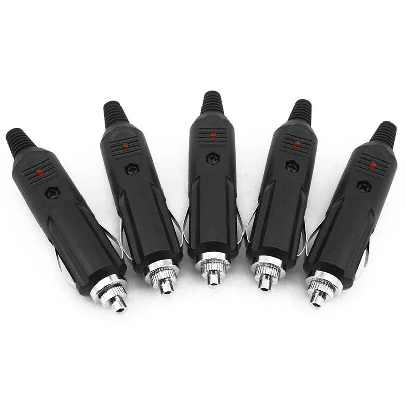 5 stücke 12 V Zu 24 V Auto Zigarette Leichter Stecker Sicherungen 5A Mit Led-anzeige Stecker Power Ladegerät Adapter stecker Sicherung Konverter Stecker