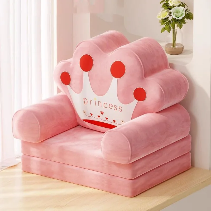 Children's Sofa Mat Bed Back Chair Lazy Bedroom Balcony Baby Tatami Drifting Window Sofa Single Chair Kids Chairs Cute Chair