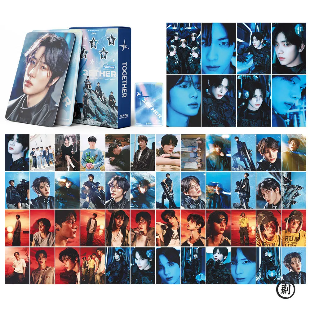 55Pcs Idol Boy New Album 4th Studio Photocards High Quality Lomo Cards HUENINGKAI TAEHYUN BEOMGYU SOOBIN YEONJUN Fans Gifts