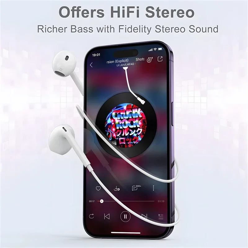Fones de ouvido com fio tipo C originais, compatíveis com Xiaomi 14/13/12 Pro/Ultra/Lite, 3,5 mm, funciona para Redmi/POCO/Huawei/Samsung