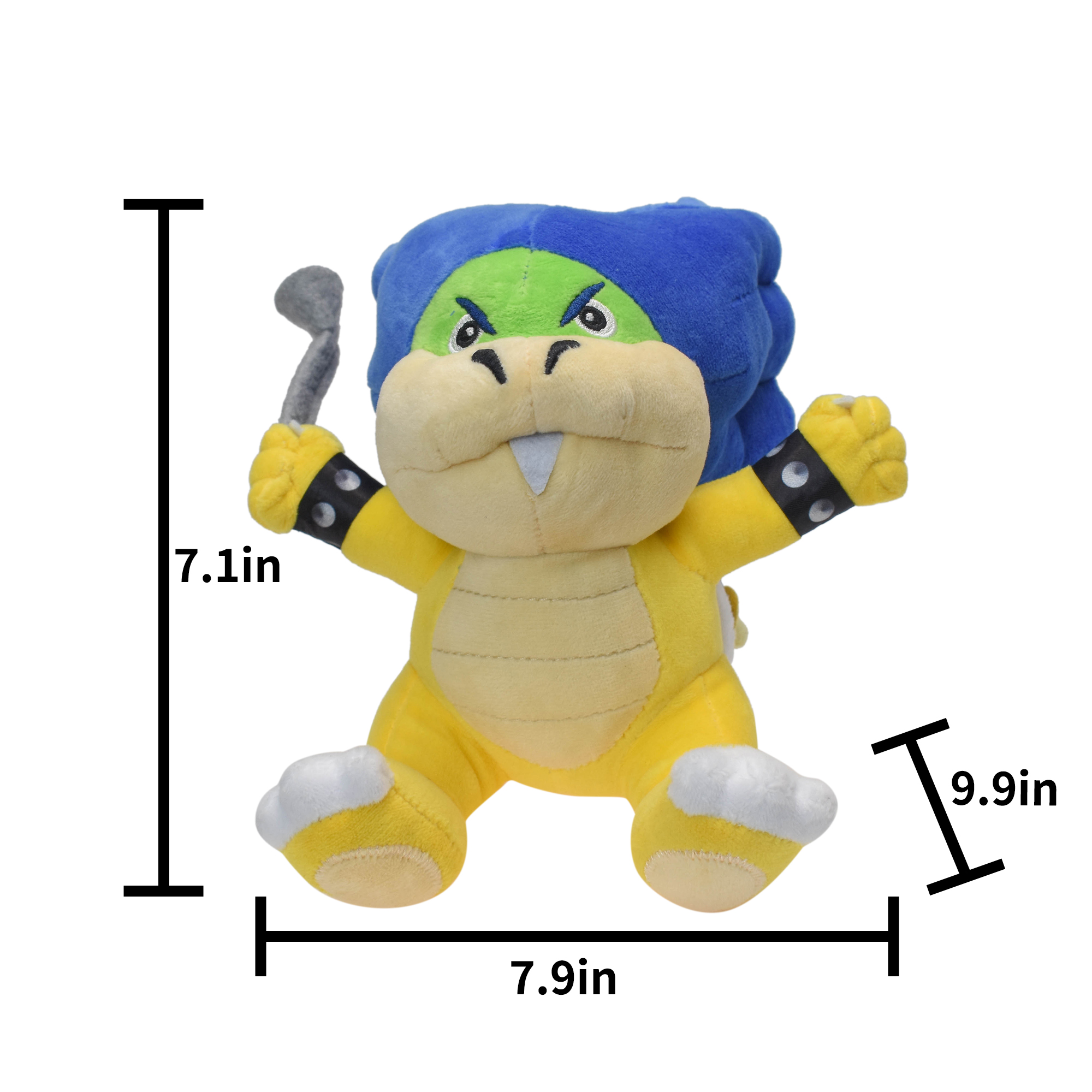 Peluche douce à l'effigie des personnages de Wendy, Lemmy, Roy, Imosquito, Morton, Ludultraviolet, 7 styles différents, jouet idéal comme cadeau, dessin animé ou à collectionner