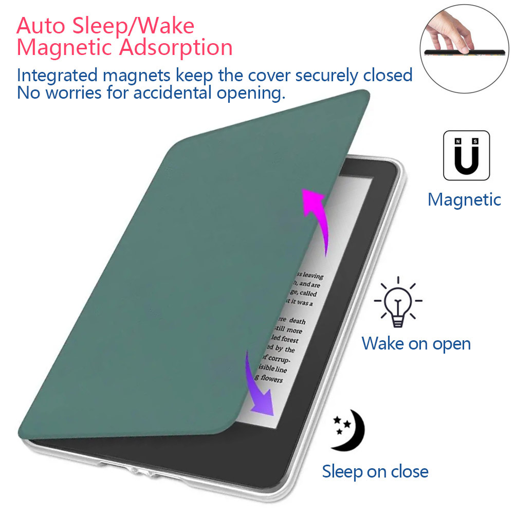 Акриловый чехол для Kindle Paperwhite Colorsoft 2024 2022 2021 2 3 6 10-го 11-го 12-го поколения 6 6,8 7 дюймов, чехол для аксессуаров