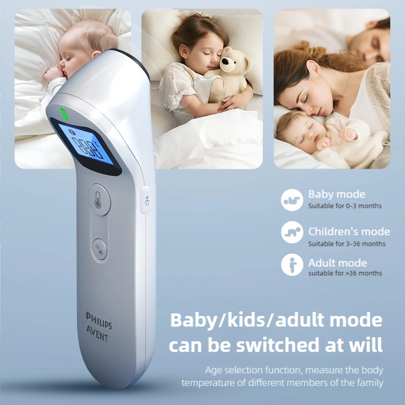 PHILIPS AVENT Non-Contact Infrared Forehead Thermometer – Fast |  Hygienic & Accurate for Babies & Adults