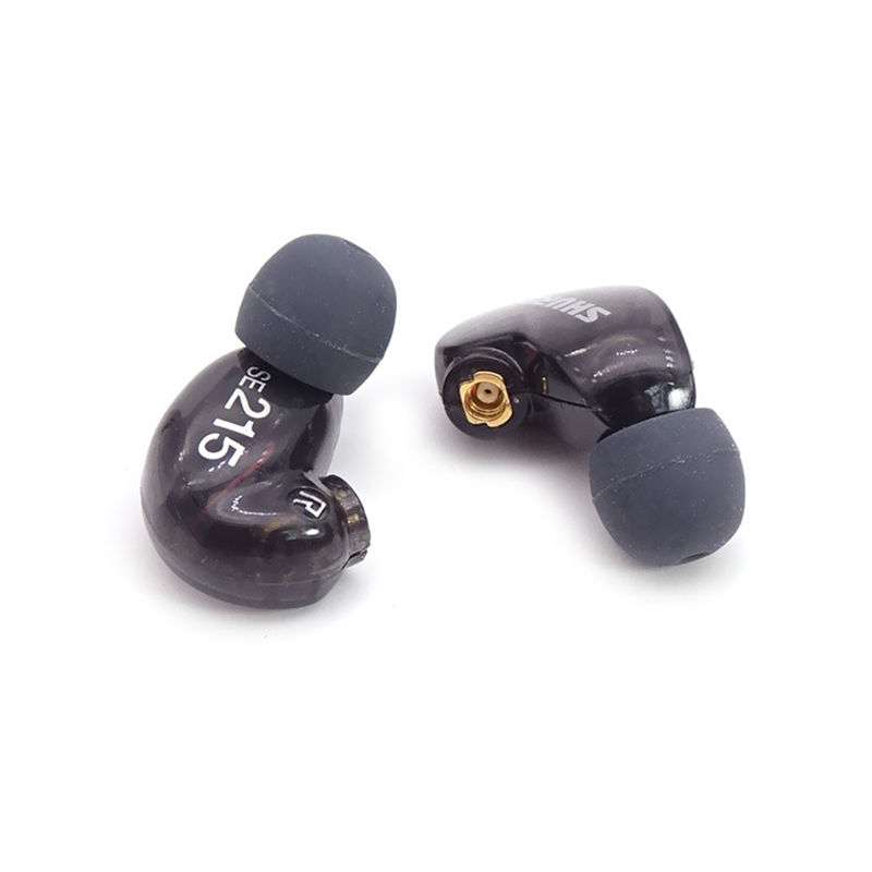 Earphone dalam telinga 7mm MMCX IE800, Earphone isolasi suara Stereo penghilang kebisingan untuk headphone SE215 SE535