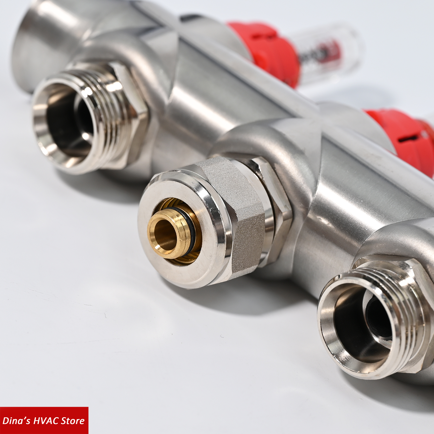 Соединители для трубопровода системы нагрева пола, соединитель трубы, комплект фитингов Euroconus для труб Multi/PEX 3/4*16 мм и 20 мм