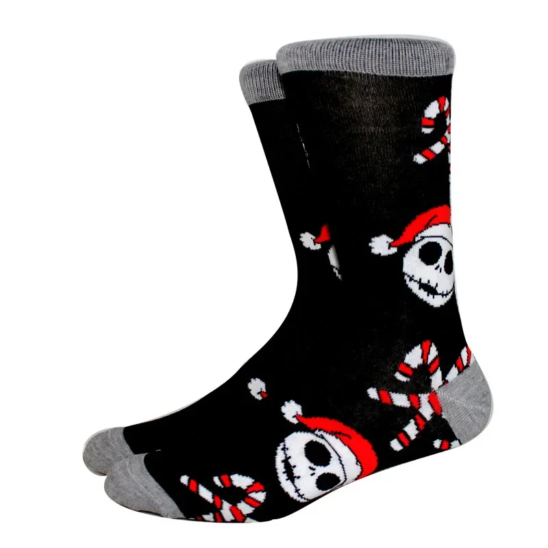 1 par de calcetines divertidos de Anime para hombres y mujeres, calcetines para Cosplay de Hip Hop, novedad de Halloween, calcetines para montar en monopatín, calcetines para mujer, talla 36-45