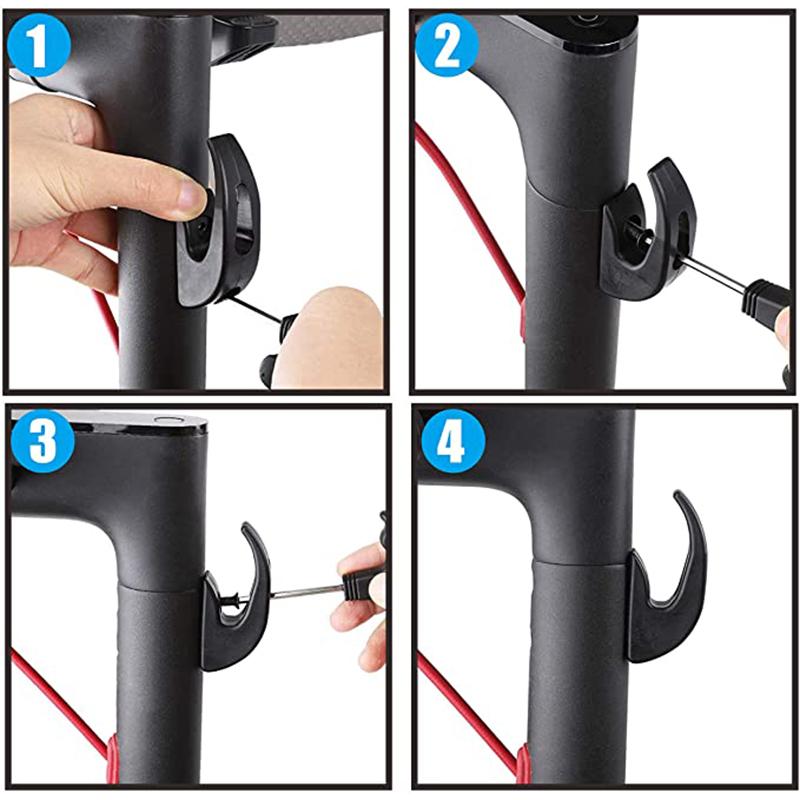 電動スクーターフロントフックハンガー Xiaomi Mijia M365 1S M365 プロ Pro2 電動スクーターヘルメットバッグ爪スクーターアクセサリー