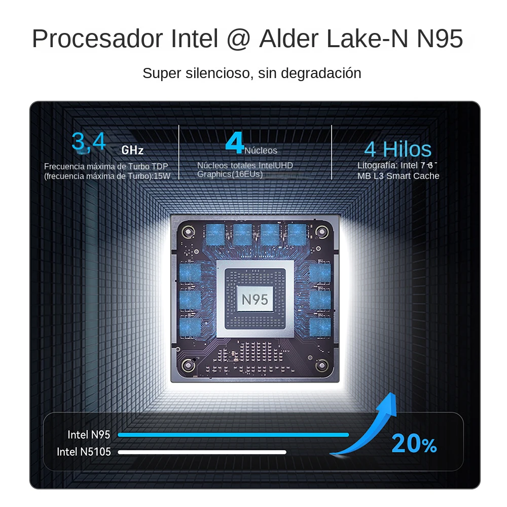 AKPAD Intel Celeron 12Th N95 portátil Windows 10 11 Pro Oficina Bluetooth Notebook PC 16G DDR4 16 pulgadas 1920x1200 IPS Netbook