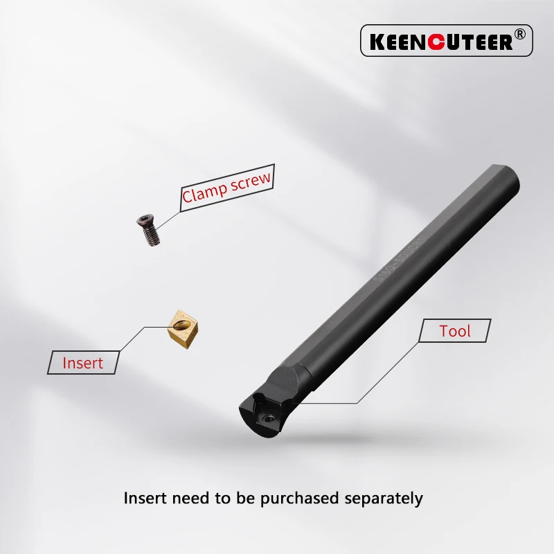 Internal turning tool S08K/S10K/S12M/S14N/S16Q/S20R/S25S- SDUCR/L07/11 Lathe Turning CNC Cutting Tool Cutter Bar