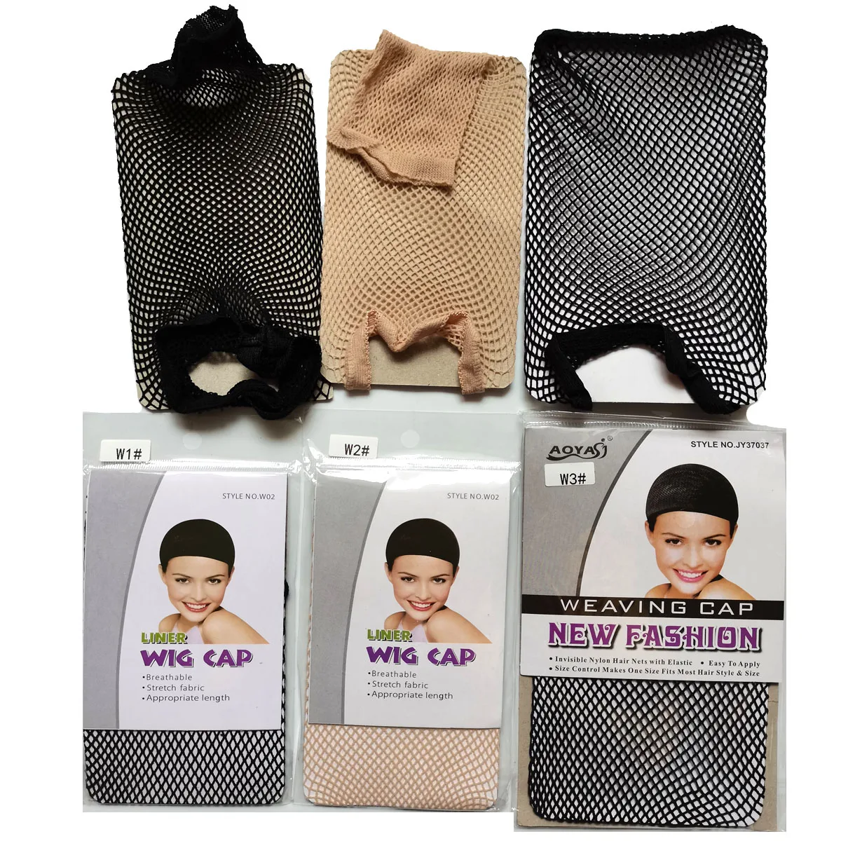 1pc rede de cabelo de náilon nova rede de cabelo elástica extensível moda malha tecelagem peruca bonés para mulheres fazendo ferramentas peruca