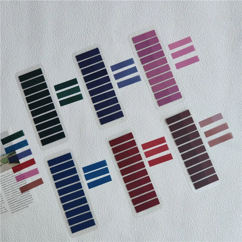 1200Pc Index Tabs Self Adhesive Page Markers Transparent Waterproof Sticky Notes Classify Files Flags Planner Stickers