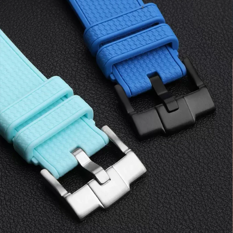 20 มม.สําหรับ Omega X Swatch Joint MoonSwatch ผู้ชายผู้หญิง Arc ปลายโค้ง TPU สร้อยข้อมือยางสําหรับ Rolex นาฬิกาเครื่องมือ