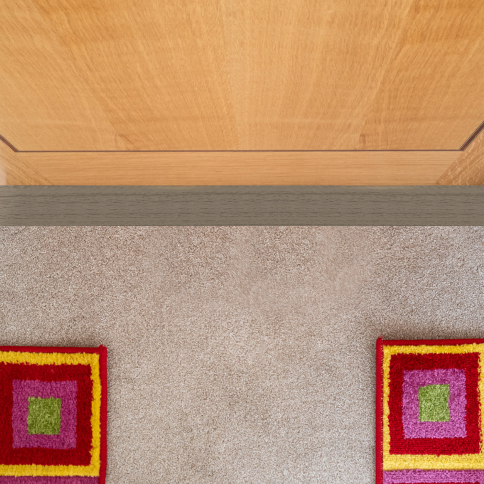 Tiras de borda de madeira autoadesivas para acabamento de piso Transition Grey Pvc