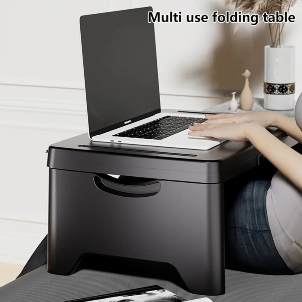 Escritorio plegable portátil, escritorio minimalista para ordenador, sala de estar, sofá, herramienta de lectura, escritorio multifuncional, cama de dormitorio, escritorio plegable
