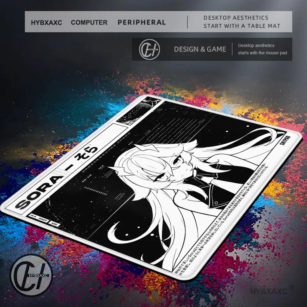 Skypad Frenzy Sora Gaming Mouse Pad Fps Professional Non-slip E-sports Mousepad Gamer Balance Computer Mouse Mat Laptop Deskmat