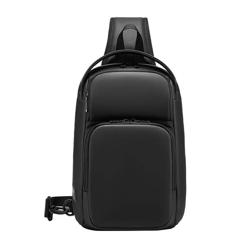 Sling Bags for Men Chest Waterproof Cross Body Shoulder Bag For Husband Gift Messenger Pack with USB Charging 9.7 Ipad
