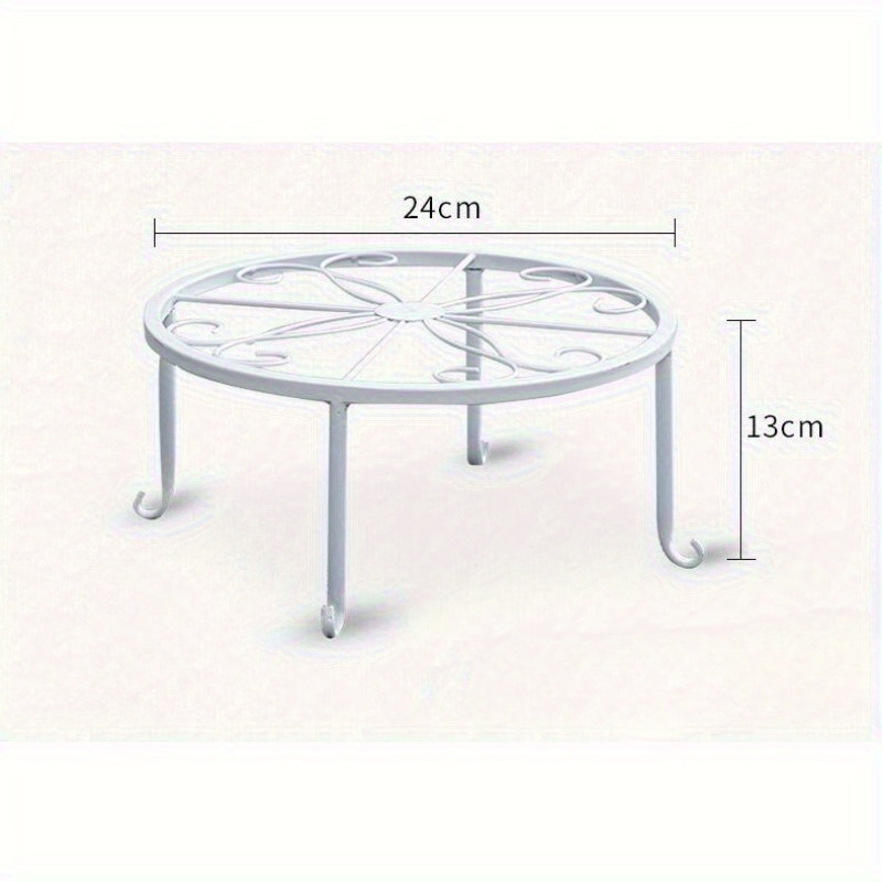 Suporte alto para plantas, suporte para vaso de flores de metal, ferro fundido resistente, suporte alto para vaso de flores vintage, planta interna e externa