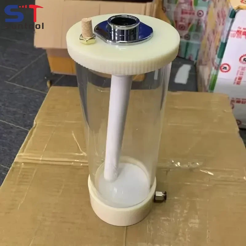 Vaso de tolva de fluidificación (1 L) con bomba IG02 para sistema de máquina de recubrimiento en polvo