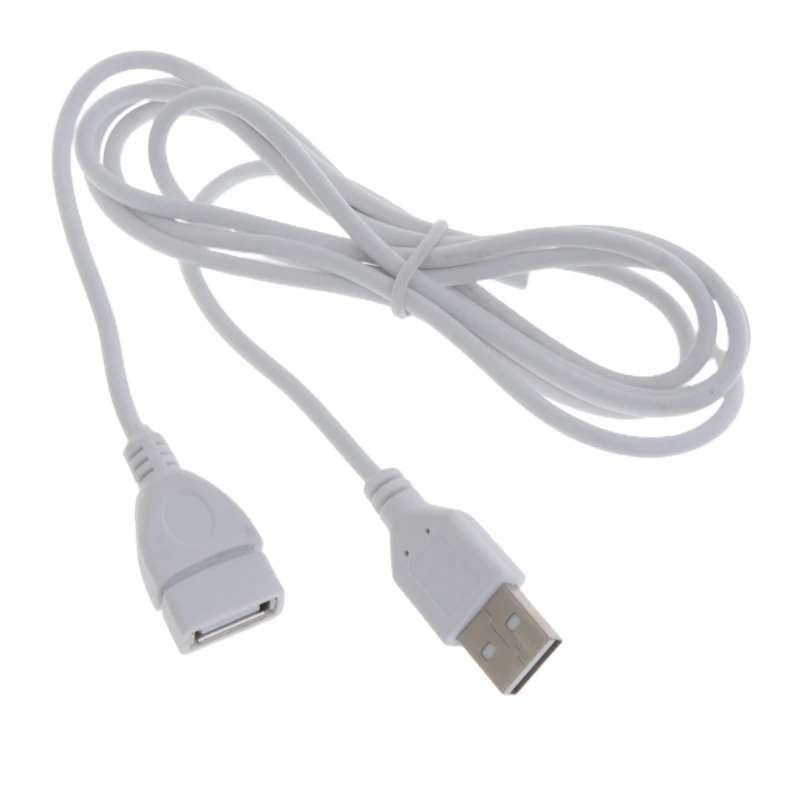 Extensor cable extensión USB blanco Cable A macho a 1.5M 5 pies