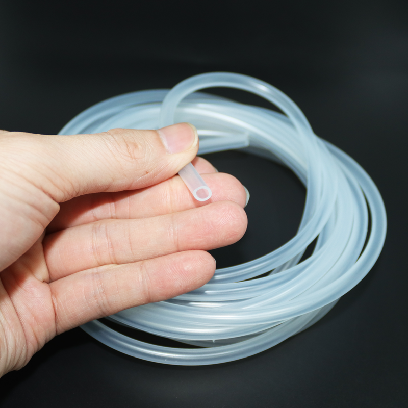 5/1M transparenter flexibler Silikonschlauch 2 3 4 6 7 8 9 10 12 14 16 mm Lebensmittelqualität Rohr Temperaturbeständigkeit Ungiftige Küche